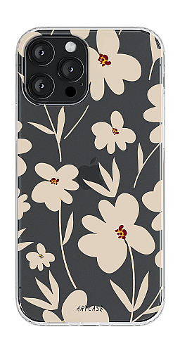  Прозорий силіконовий чохол "Milk flower" для Iphone 12 Pro