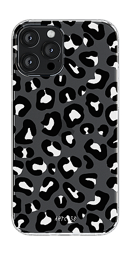  Прозорий силіконовий чохол "Leopard pattern" для Iphone 12 Pro