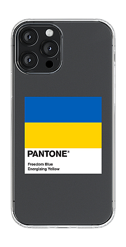  Прозорий силіконовий чохол "Pantone" для Iphone 12 Pro