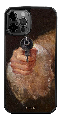  Силіконовий чохол "Пістолет" для Iphone 12 Pro