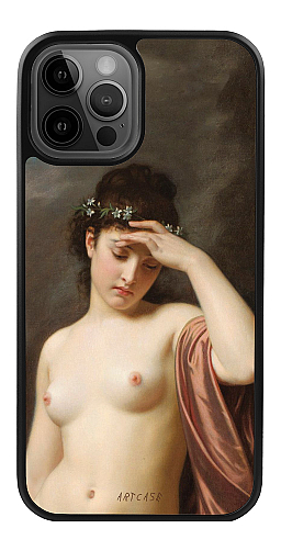  Силіконовий чохол "Дівчина з вінком" для Iphone 12 Pro