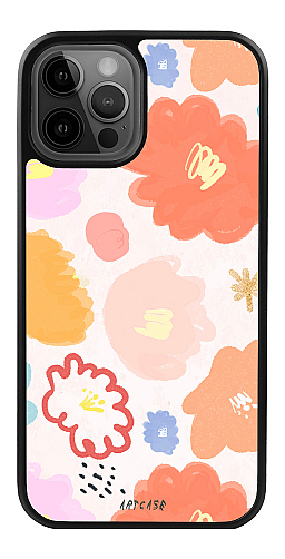  Силіконовий чохол "Ніжні квіти" для Iphone 12 Pro