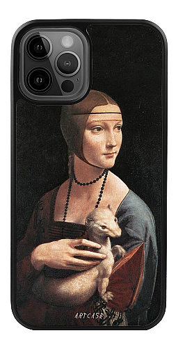  Силіконовий чохол "Дама з горностаєм" для Iphone 12 Pro