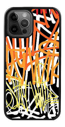  Силіконовий чохол "Графіті 4" для Iphone 12 Pro