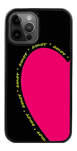 Силіконовий чохол "Pink amore" для Iphone 12 Pro