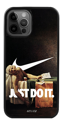 Силіконовий чохол "Just do it" для Iphone 12 Pro