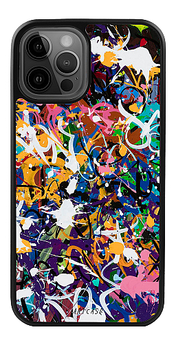  Силіконовий чохол "Графіті (акрил)" для Iphone 12 Pro
