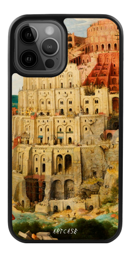 Силіконовий чохол "Вавилонська вежа" для Iphone 12 Pro