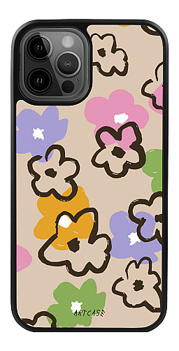  Силіконовий чохол "Flower collage" для Iphone 12 Pro