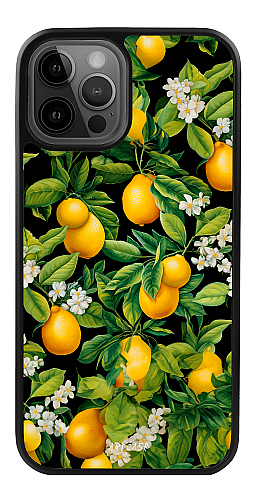  Силіконовий чохол "Лимонне дерево" для Iphone 12 Pro