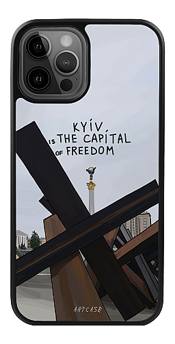  Силіконовий чохол "Kyiv" для Iphone 12 Pro