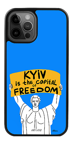  Силіконовий чохол "Kyiv is the capital" для Iphone 12 Pro