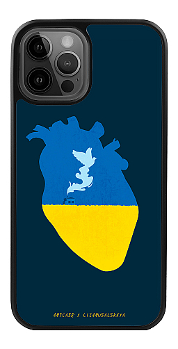  Силіконовий чохол "Серце" для Iphone 12 Pro