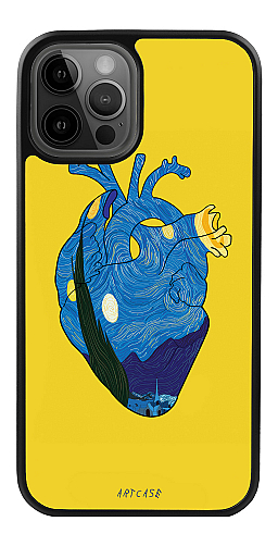  Силіконовий чохол "Серце (Ван Гог)" для Iphone 12 Pro