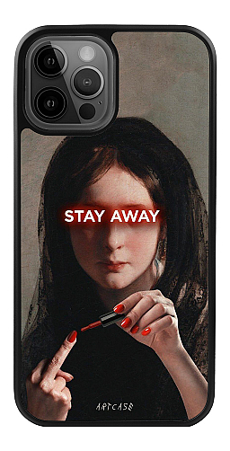   Силіконовий чохол "Stay Away" для Iphone 12 Pro