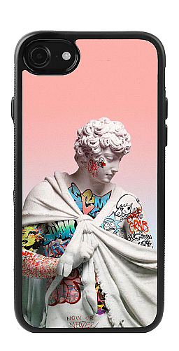  Силіконовий чохол "Статуя графіті" для Iphone 7-8