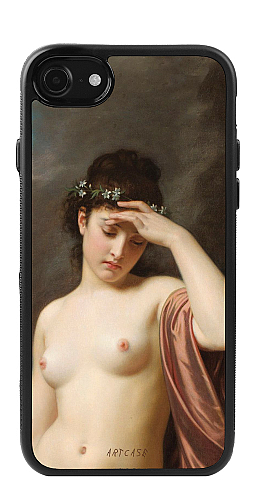  Силіконовий чохол "Дівчина з вінком" для Iphone 7-8