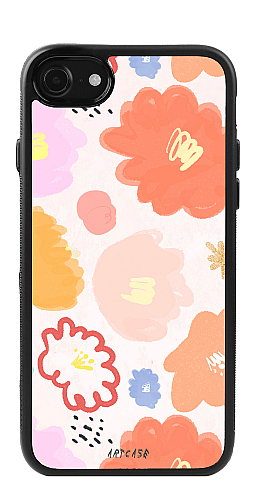  Силіконовий чохол "Ніжні квіти" для Iphone 7-8