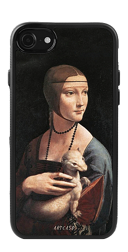  Силіконовий чохол "Дама з горностаєм" для Iphone 7-8