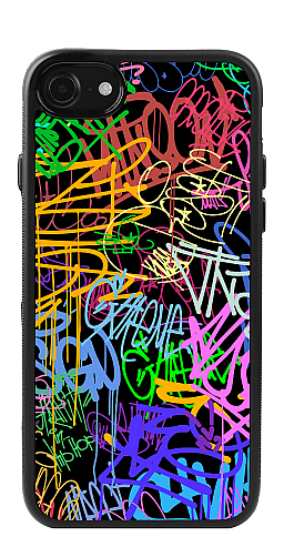  Силіконовий чохол "Графіті 1 кольрові" для Iphone 7-8