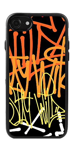  Силіконовий чохол "Графіті 3 кольорові" для Iphone 7-8