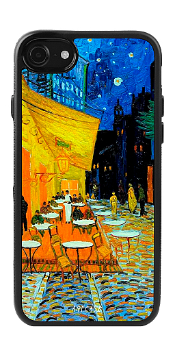  Силіконовий чохол "Нічна тераса кафе" для Iphone 7-8