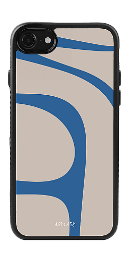  Силіконовий чохол "Блакитна імпресія" для Iphone 7-8