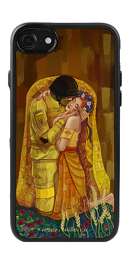  Силіконовий чохол "Поцілунок (нова версія)" для Iphone 7-8