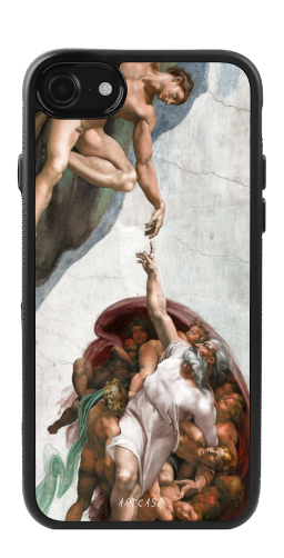   Силіконовий чохол "Створення Адама" для Iphone 7-8